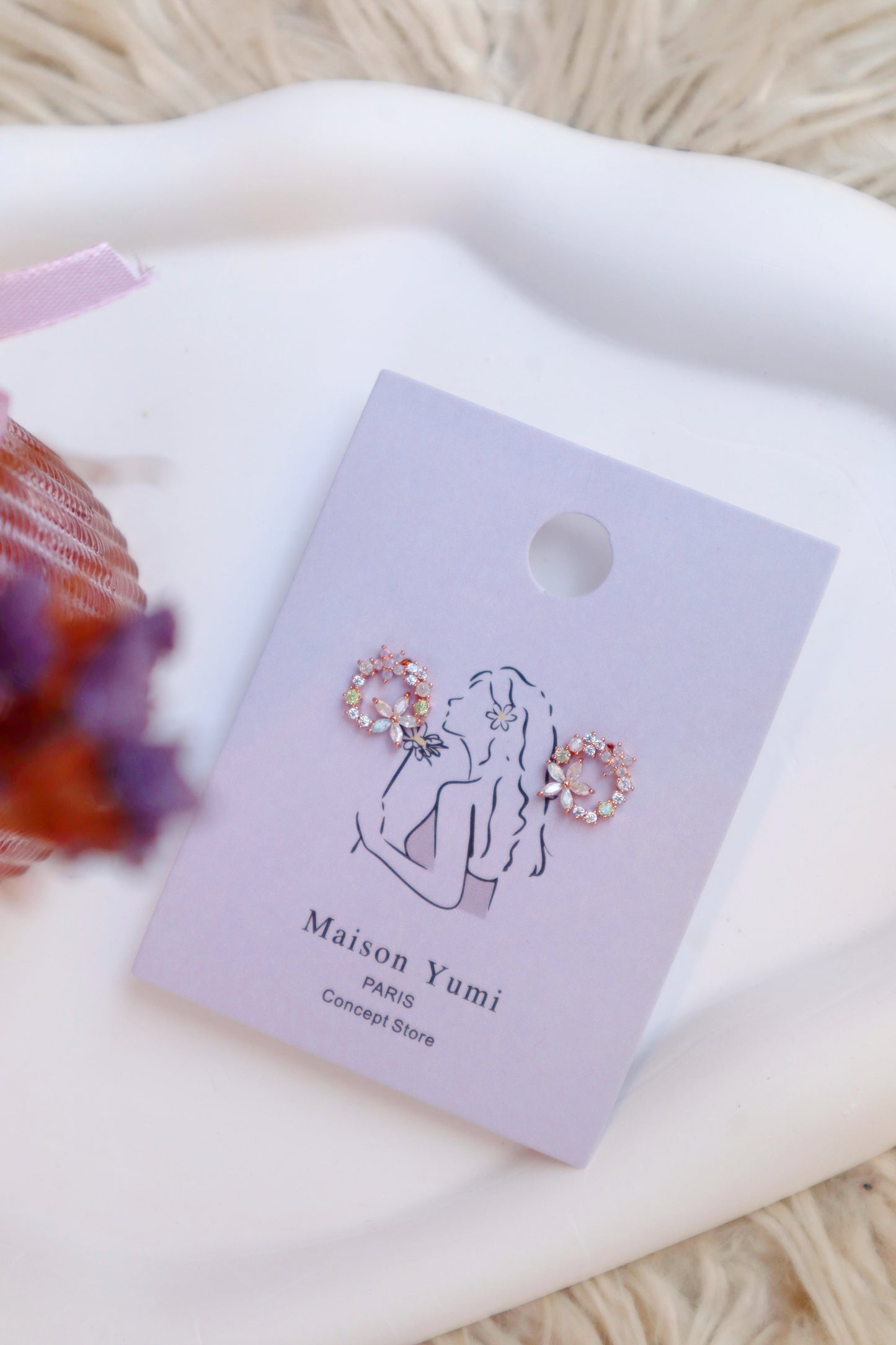 Boucles D’oreilles fleuris