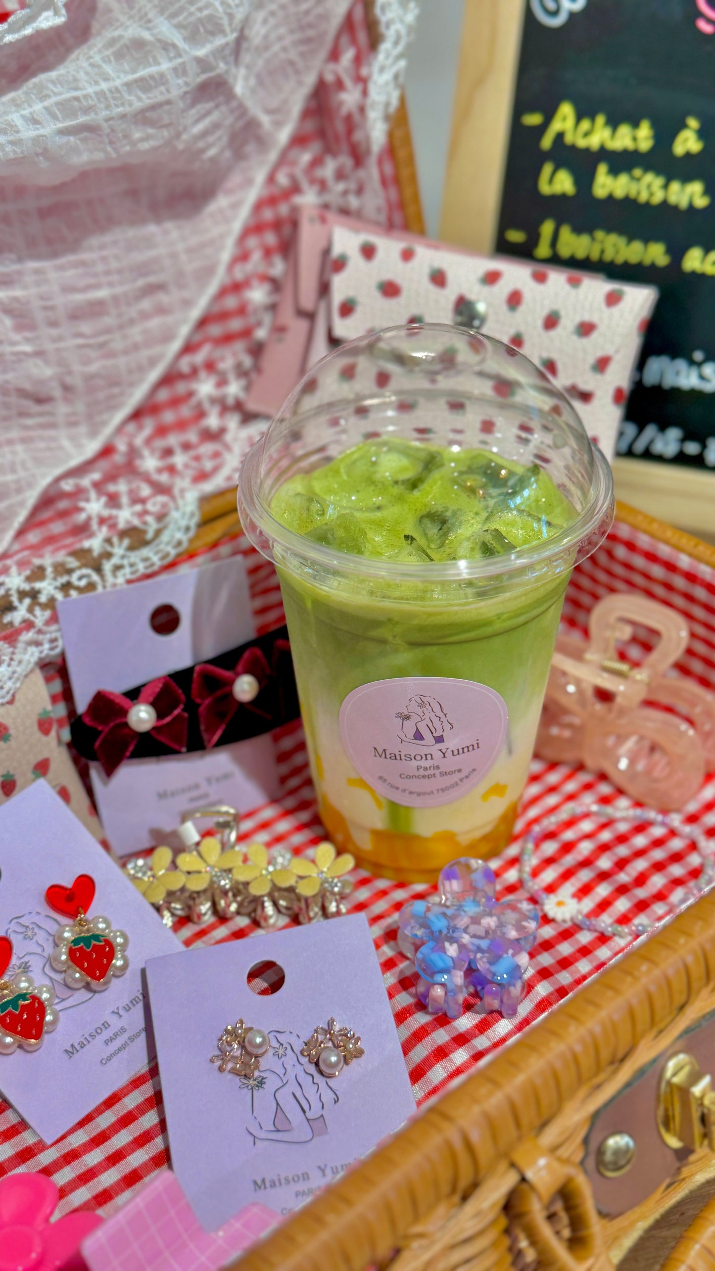 Matcha Latte Mangue