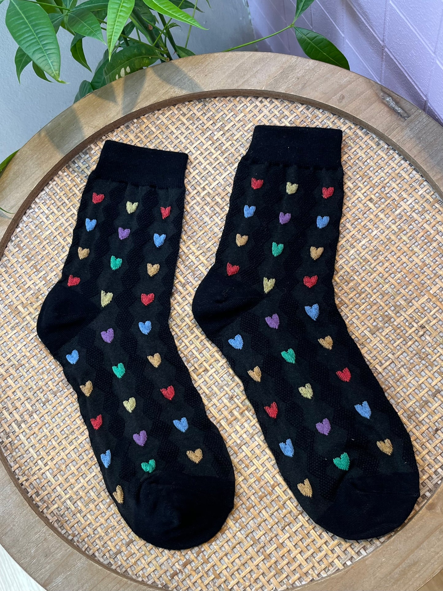 Chaussettes cœurs