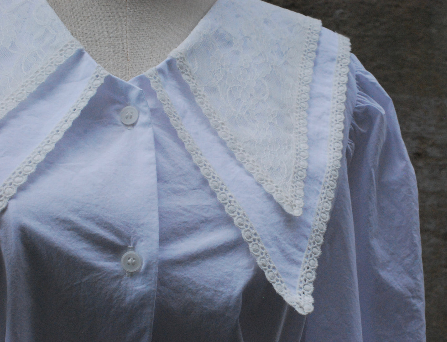 Chemise à dentelle Alice