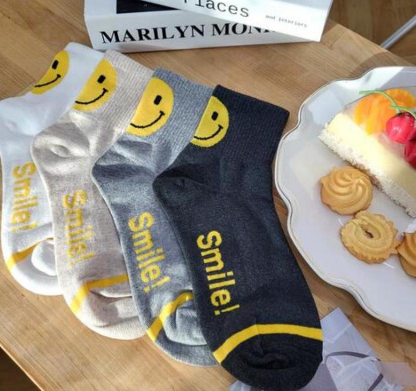 Chaussettes smiley