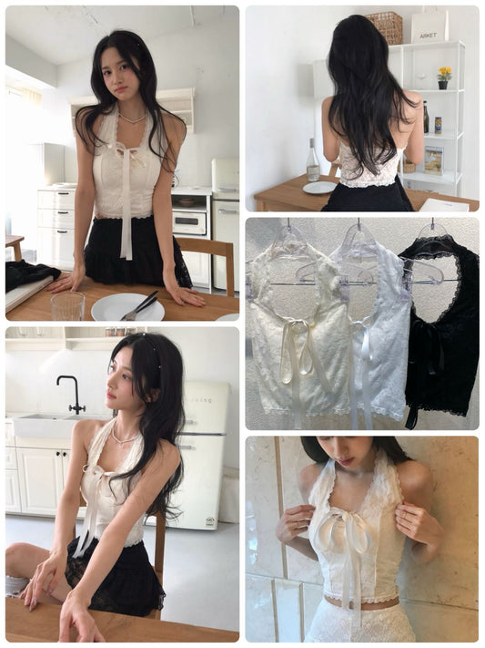 Débardeur Ruban Noeud