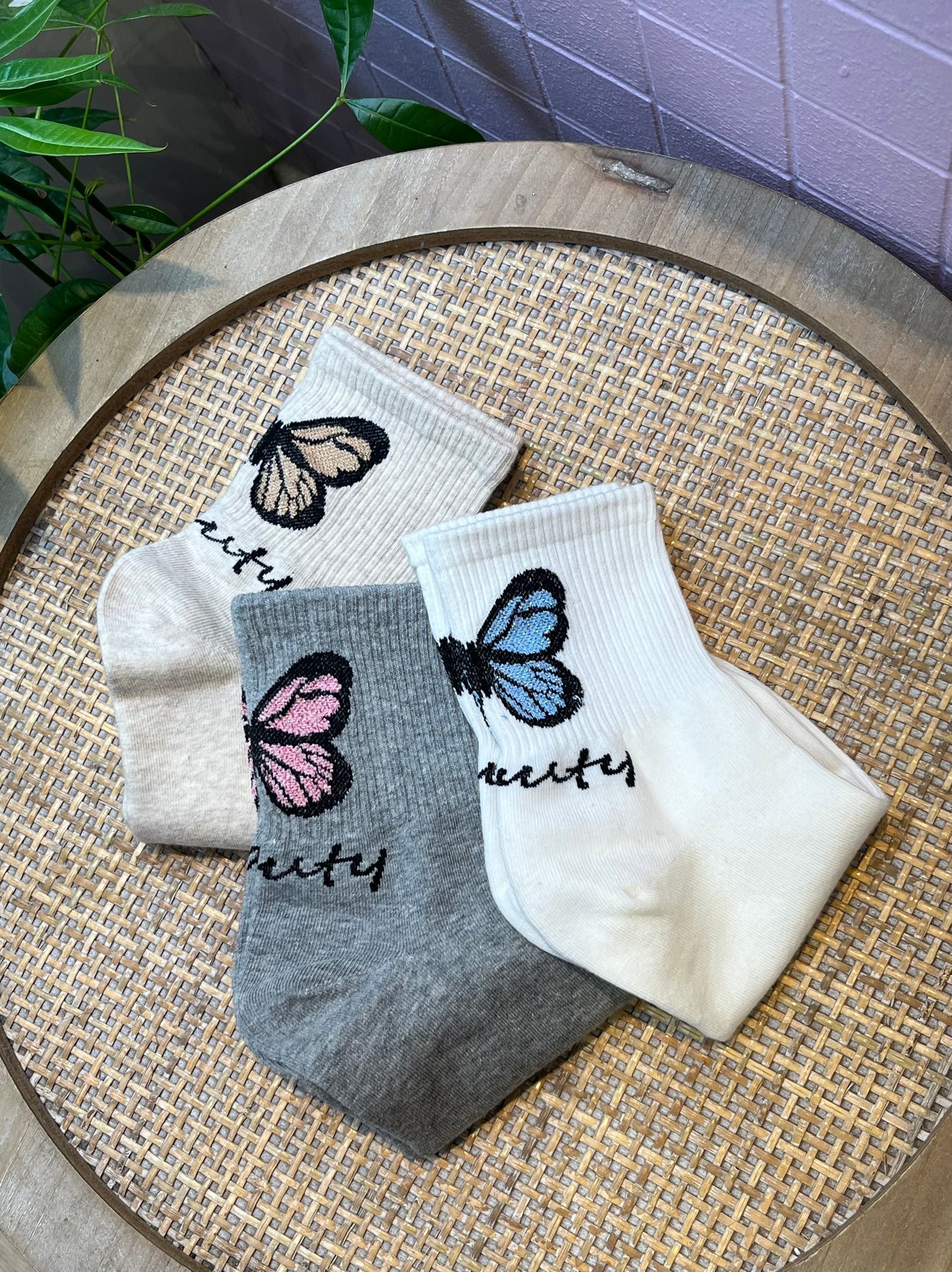 Butterfly Socks