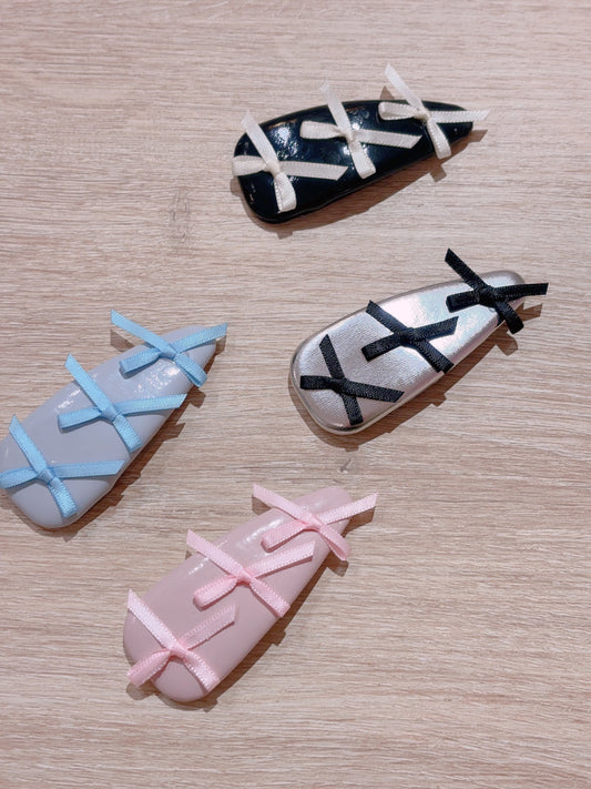 Hair Bow Barrette