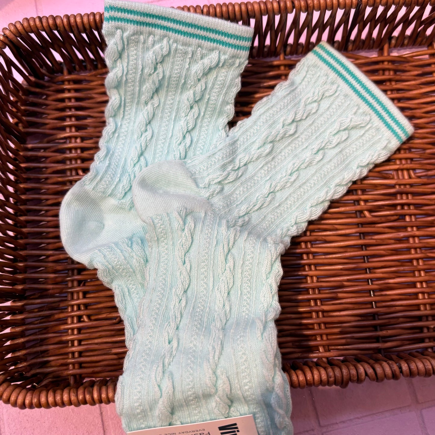 Chaussettes couleurs unies