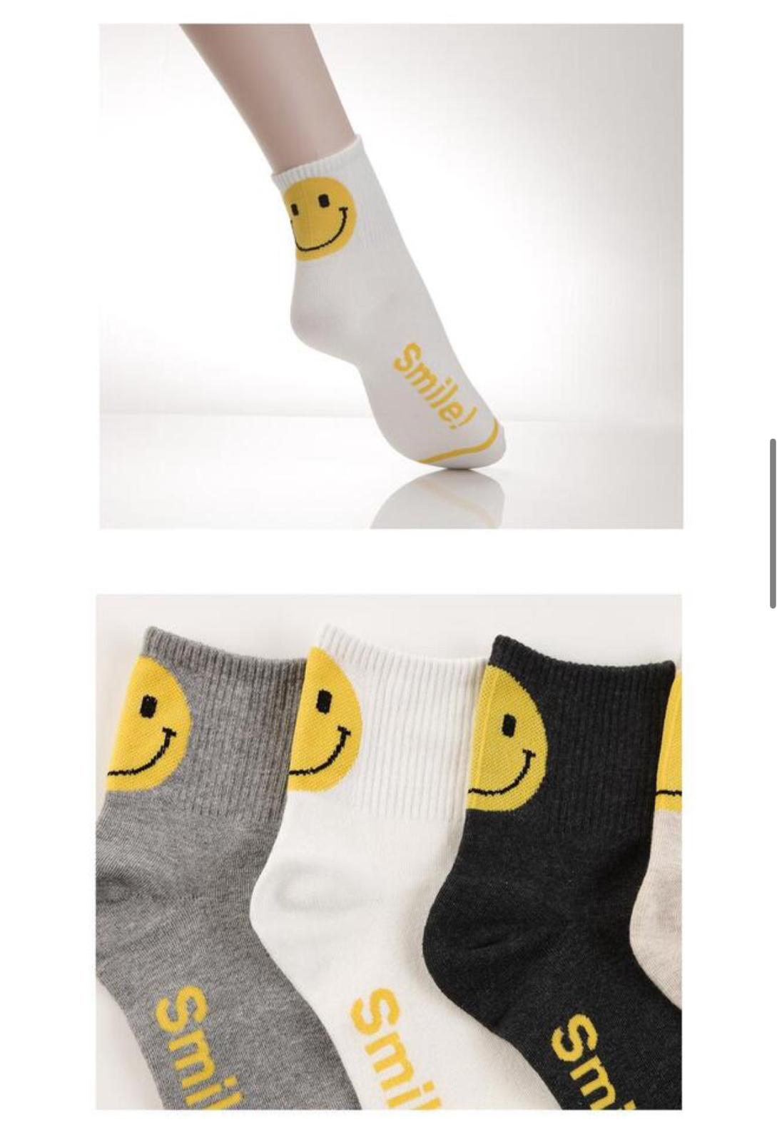 Chaussettes smiley