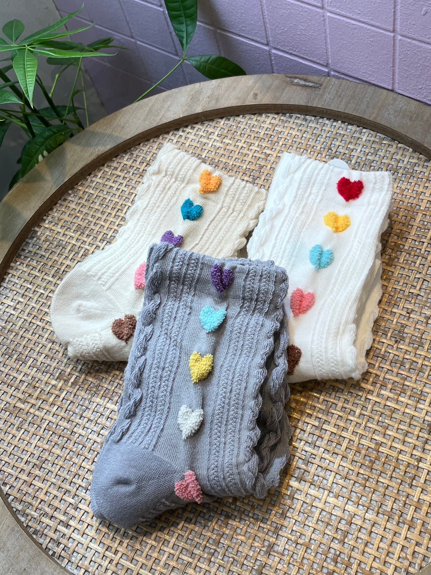 Chaussettes Cœurs
