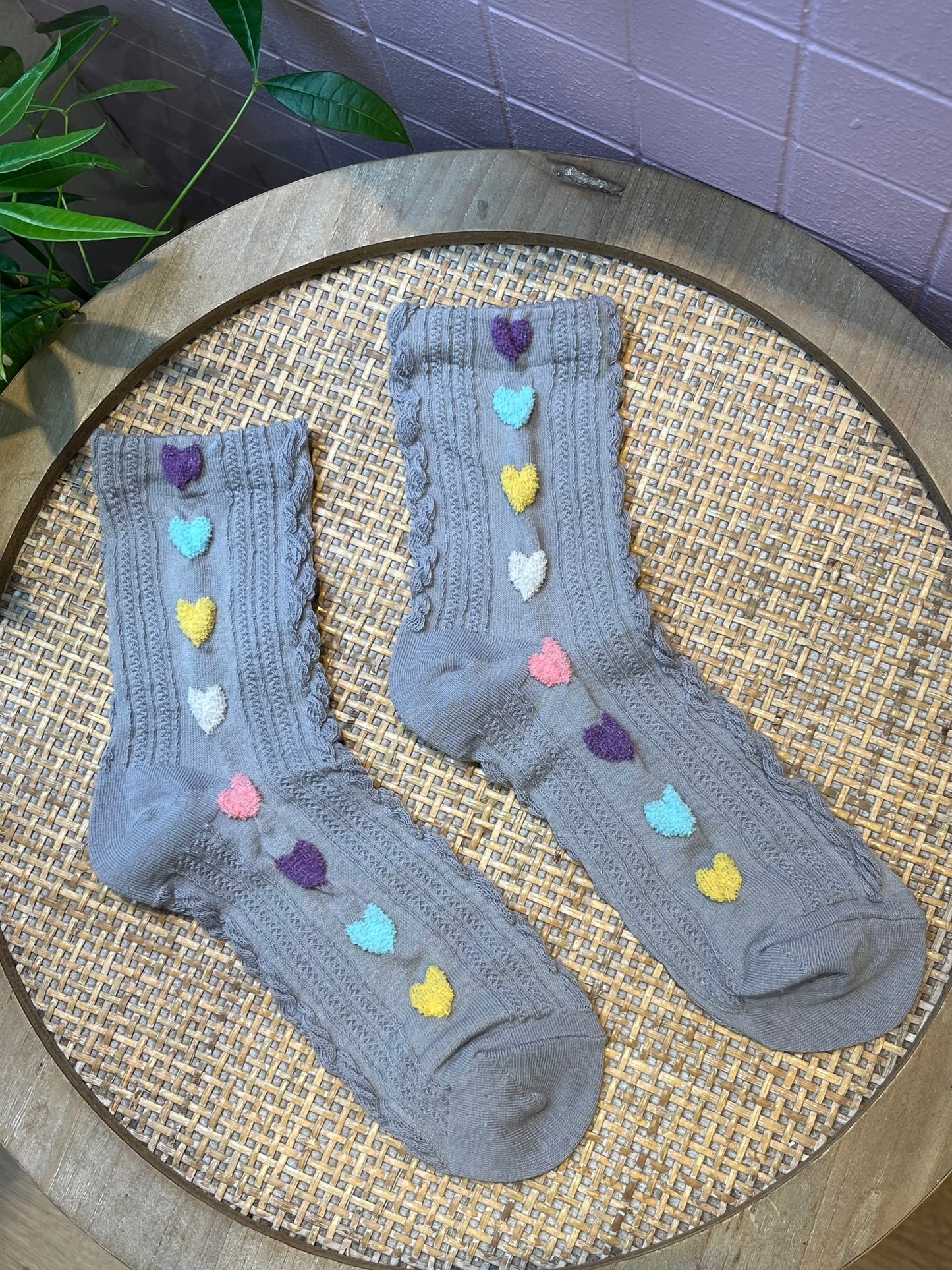 Chaussettes Cœurs