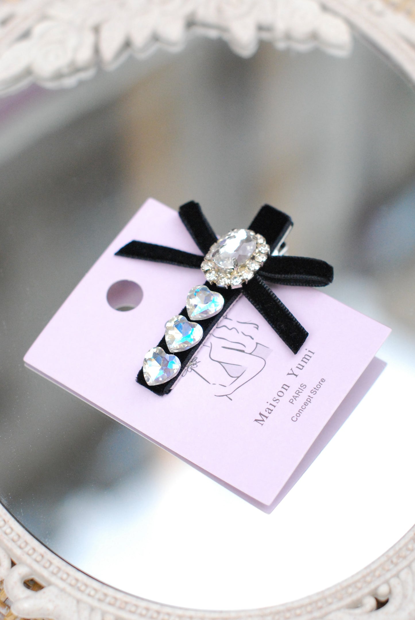 Barrette scintillante